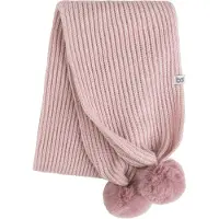 Babys Only gebreide sjaal Cool roze Meisjes Acryl Effen - maat 3-8 jr