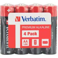 Verbatim Premium Alkaline Batterijen AA Set van 4 1.5V