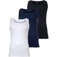 Bugatti Onderhemd navy / zwart / wit