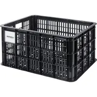 Basil fietskrat MIK L, 40L, gerecycled kunststof, black
