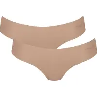 Sloggi 2P ZERO Microfibre 2.0 Hipstring Huid Small Dames