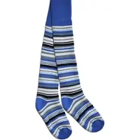 Normani Kousen blauw / lichtblauw / zwart / wit