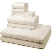 Möve 2 X was- 2 X gast- 2 X douche- 2 X handdoek in een set Superwuschel