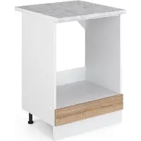 Vicco R-Line Ovenombouwkast – 60 cm, WB Marmer Sonoma