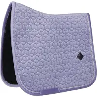 Kentucky Horsewear Horsewear - Zadeldek - Velvet - Paars - Zadeldek Dressuur