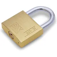 Dulimex Hangslot 50mm Messing
