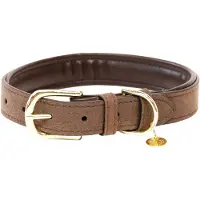 Kentucky Dog collar Velvet leathe' Size XXS-31cm - Hondenriem