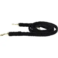 Kentucky Honden lijn teddy fleece zwart size S 2m