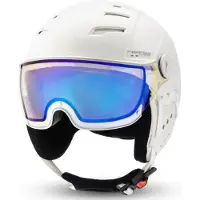 Mango Venus Skihelm Met Vizier | White | Flash Blue Mirror | Maat: 59 t/m 61 cm