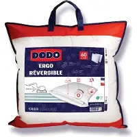 Dodo ergonomisch anti-huisstofmijt kussen van traagschuim - 60 x 60 cm - ADAPT HEART