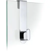 Blomus Haak Glazen Deur Areo RVS Glans