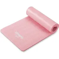 Gymtek Queenfit Yogamat 1cm - 180x61cm - Trainingsmat voor Pilates, Yoga & Fitness - Antislip Yoga Mat