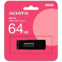 ADATA UC310 USB flash drive 64 GB USB Type-A 3.2 Gen 1 (3.1 Gen 1) Zwart