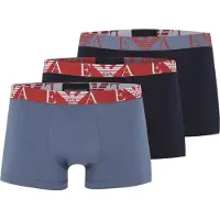 Emporio Armani Boxershorts marine / saffier / wijnrood / wit