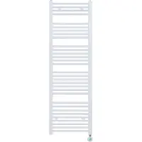 Belrad Elektrische handdoekradiator, 230V, wit, 1800 x 550 (hoogte x breedte), 700W