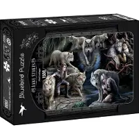 Bluebird Puzzle legpuzzel Anne Stokes Wolf Collage 1500 stukjes dieren.