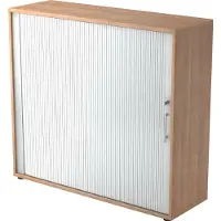 Hjh OFFICE PRO BETA 1733S - Walnoot Rail handvat (kunststof)