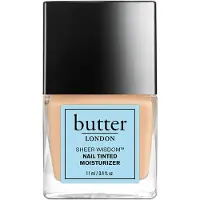 Butter London boter LONDON Nagelversterker voor beschadigde nagels Sheer Wisdom Nail Getinte Moisturizer - Nagelverharder voor sterkere en gezondere nagelbedden -