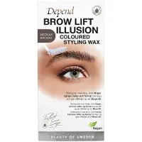 Depend Perfect Eye Brow Illusion Wax Medium Brown 5 g