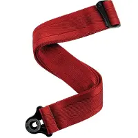 D'addario And Co D’Addario 50BAL11 Auto Lock Guitar Strap Blood Red