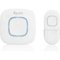 Byron DBY-24721 Complete set voor Draadloze deurbel Met knipperlicht, Met USB-aansluiting