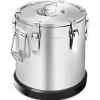 Royal Catering Thermoskan - 15 L - - rubberen vloer