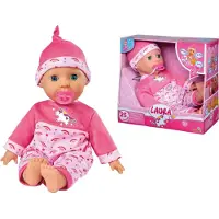 Simba Laura Baby Kietelen 38cm brabbelpop met 25 babygeluiden
