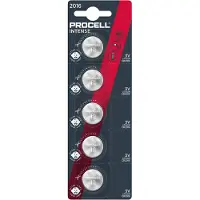 Duracell Procell batterij lithium, knoopcel, CR2025, 3V Intense, retailblister (5-pack)