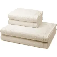 Möve 2 X Handdoek 2 X Douchehanddoek - in een set Superwuschel
