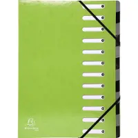 Exacompta Sorteermap Iderama A4 Lichtgroen Karton 24 x 5 x 32 cm