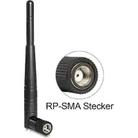 DeLOCK WLAN IEEE 802.11 ac/a/b/g/n Antenne met SMA-RP (m) connector - 3 dBi