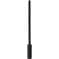 ElectraStim - Silicone Noir Flexible Sound - 7mm - Black