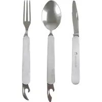 Lifeventure Stainless Steel Opvouwbare Bestekset