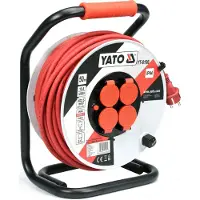 YATO Kabelhaspel 50 mtr 3x2,5 mm²