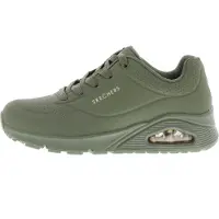 SKECHERS Sneakers laag 'Uno Stand On Air' goud / olijfgroen