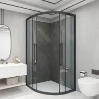 Neu.haus Wandpaneel Bladel set van 12 panelen 120x60 cm Grey Stone []
