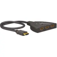 Goobay 58487 - HDMI schakelaar 3 naar 1 - HDMI 1.4 4K 30Hz