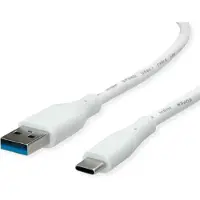 Value USB 3.2 Gen 1 kabel, A-C, M/M, wit, 2 m