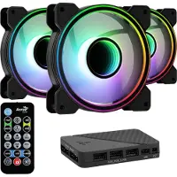 Aerocool Ventilator MIRAGE12PRO 12V (3 pcs)