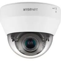 Hanwha QND-6082R1 Koepelcamera ind. 2MP PoE IR (1920 x 1080 Pixels), Netwerkcamera, Wit