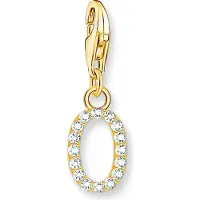 Thomas Sabo - 1978-414-14 - Charm - Dames - 925er Zilver geel verguld - Letter O