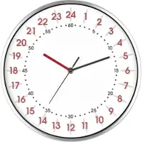 TFA-Dostmann 60.3069.02 Quartz wandklok, 304 mm x 48 mm, aluminium (60.3069.02)