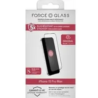 BigBen Interactive , Screenprotector geschikt voor iPhone 15 Pro Max - Organic Glass 2.5D, Transparant