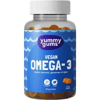 Yummygums • Omega 3 gummies • vegan visolie • alternatief met algen • 45 gummies