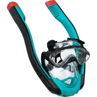 Bestway Hydro-pro Flowtech Diving Mask Blauw L-XL