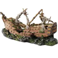 Ebi Aqua Della Galeon Wrak XXL (Andere objecten), Aquarium decoratie