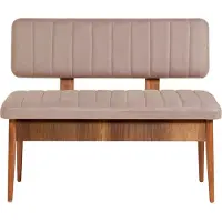 Homitis Bank - Okkernoot Steen - 110 X 85 X 40 Cm