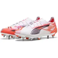 Puma Voetbalschoen 'Ultra 5 Ultimate' oranjerood / zwart / wit