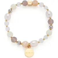 Leonardo Armband Bicolor Hope, 022633 met agaat - met glazen kraal, zoetwatergekweekte parel