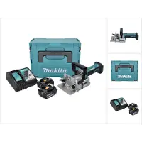 Makita DPJ 180 RGJ accu-groeffrees 18 V 100 mm + 2x accu 6,0 Ah + oplader + Makpac